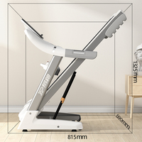 Tapis roulant électrique YPOO avec tv tapis roulant pliable compact tapis roulant de bonne qualité à usage domestique avec YPOOFIT APP