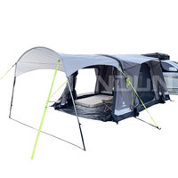Carpa Inflable Impermeable SNDN para Acampar al Aire Libre, de Gran Espacio, Fácil de Instalar, Portátil, para 4-6 Personas, para las Cuatro Estaciones