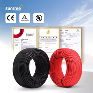 Cable de Cobre Suave Estañado de 5 Hilos, Cable de Cobre Xtester Bibo Xtester-pv-4mm-suntree 800v 1000v, Cables para Paneles Solares Tipo PV1-F - Product Image 2