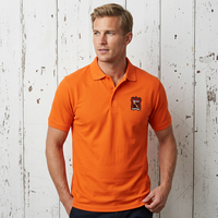 Chemises pour hommes en piqué 100% coton de haute qualité, personnalisées avec logo brodé, style anglais, respirantes et écologiques