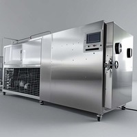 Grote capaciteit automatische elektrische verwarmingsmotorpomp vacuümvriesdroger voor voedselverwerking, conservering van fruit/vlees/groenten
