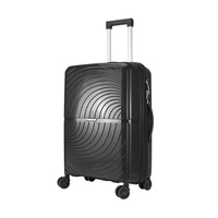 Ensemble de bagages incassables en PP, 4 pièces, valises rigides à roulettes, légères, résistantes à l'eau, grande capacité, pour voyage