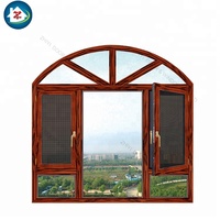 Ventanas Arqueadas Horizontales Modernas de Estilo Colonial en Aluminio - Diseño Resistente a Huracanes y Eficiente Energéticamente