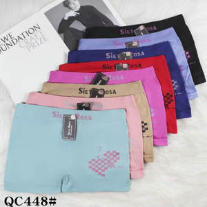 Boxers pour Femmes Respirants de Haute Qualité, Modèle QCK001, Taille Libre, Multipacks Couleurs Assorties, à Vendre à 0,45 Dollar - Product Image 2