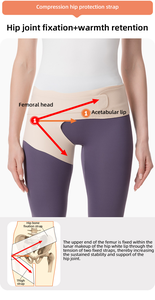 Maxbrace hip Doanh hip hỗ trợ xương đùi đầu cố định hỗ trợ hip kiềm chế hip hỗ trợ vành đai - Product Image 5