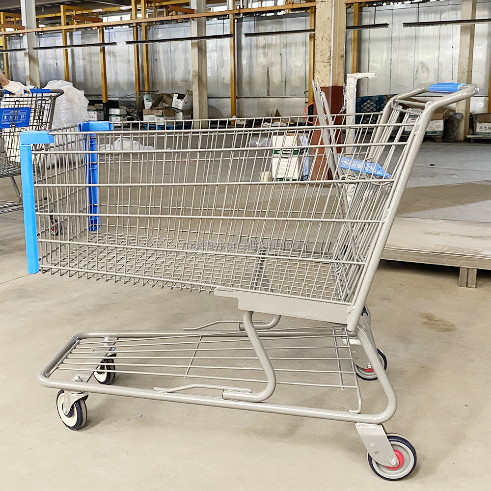 High Quality Steel Wire Wal Mart Shopping Carts Manufacturer