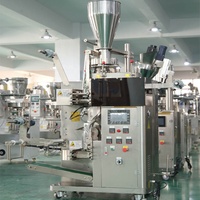 Machine à emballer automatique de sachets de thé pyramides intérieures et extérieures petite machine à emballer de sachets de thé