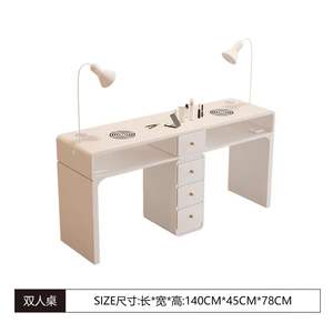 Mesa <span class=keywords><strong>de</strong></span> Manicura Moderna <span class=keywords><strong>de</strong></span> Madera YS-0902N para Salón <span class=keywords><strong>de</strong></span> Belleza, Mueble Comercial Ecológico y Fácil <span class=keywords><strong>de</strong></span> Limpiar para Sala <span class=keywords><strong>de</strong></span> Estar o Dormitorio - Product Image 6