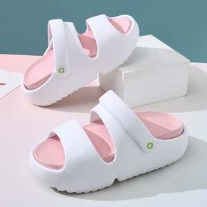 Sandalias EVA para Mujer Guru, Color Beige, Suela Gruesa, Transpirables, Planas, para Exteriores - Product Image 2