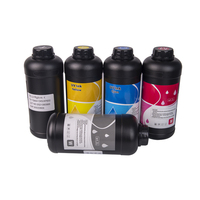 Tinta UV LNXWO 8 Warna, Tinta Cetak UV Lunak dan Keras, Harga untuk Printer Epson DX5/DX7/TX800/XP600, untuk Pencetakan pada PVC dan Lembaran Kaca