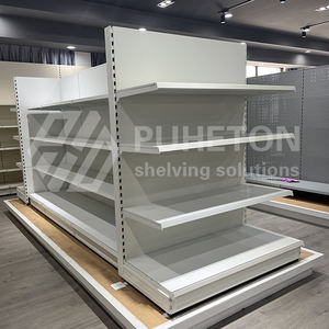 아메리칸 스타일 슈퍼마켓 랙 헤비 듀티 양면 직립 소매 선반 금속 슈퍼마켓 선반 - Product Image 2