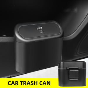 Mini Basurero para Auto de ABS, Caja de Almacenamiento Colgante Lateral, Organizador para Asiento Trasero, Basurero con Tapa de <span class=keywords><strong>Apertura</strong></span> por Presión para Auto - Product Image 4