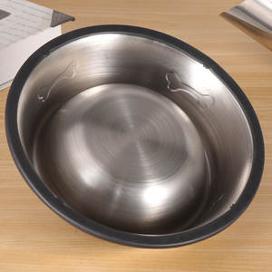 애완 동물을위한 프리미엄 품질의 피더 세트 스테인레스 스틸 애완 동물 그릇 2 개 - Product Image 2