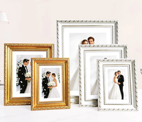 Cadre photo professionnel en matériau PS, tailles personnalisables, haute qualité, décoration intérieure, cadres photo 4x6 12x18 pouces, rectangulaire