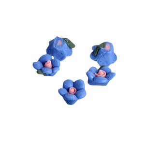 Flores de cerámica de 10 mm para decoración de uñas y teléfonos, accesorios multicolor para bricolaje - Product Image 5