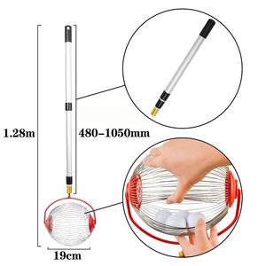 Nueva Herramienta Telescópica para Recoger Frutas, Recolector <span class=keywords><strong>de</strong></span> Metal para Jardín y Huerto, Recolector <span class=keywords><strong>de</strong></span> Cacahuetes - Product Image 2