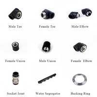 Raccords de tuyaux coudés à électrofusion HDPE 45 pour l'alimentation en eau
