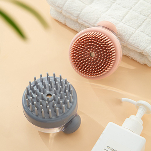 <span class=keywords><strong>Spazzola</strong></span> <span class=keywords><strong>per</strong></span> il Bagno del Cane con Dispenser di Shampoo, Setole Morbide in Silicone <span class=keywords><strong>per</strong></span> Massaggio e Lavaggio - Product Image 3