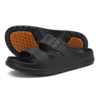 Pantoufles unisexes à prix de gros, design tendance, antidérapantes, séchage rapide, en EVA solide, multicolores, avec logo personnalisé