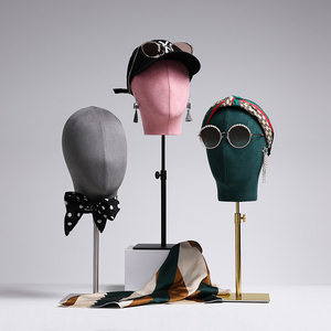 Magasin de vêtements fenêtre coiffure factice présentoir chapeau lunettes affichage modèle accessoires Mannequins tête <span class=keywords><strong>pour</strong></span> perruques - Product Image 5