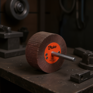 Disco Abrasivo de Láminas Ttake 40x30 mm, Grano 60, Eje de 6 mm para Pulir Metal - Product Image 3