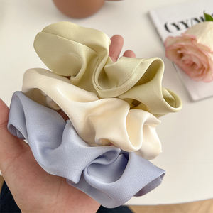 2023 большие атласные аксессуары для волос резинки для волос женские большие резинки для волос резинка для волос Бесплатная доставка - Product Image 4