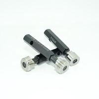 Jauges de calibrage fileté NPTF Dryseal L1 L2 et jauges de calibrage fileté lisse haute précision, tailles de 1/16 à 3 pouces, vente en gros directe usine