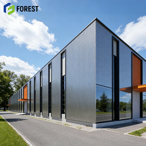 Almacén de Logística Sostenible Ignífugo, Estructura de Acero Industrial, Taller - Product Image 1