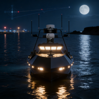 Plateforme de relevé offshore avancée, bateau de surface autonome multi-capteurs longue portée sans pilote