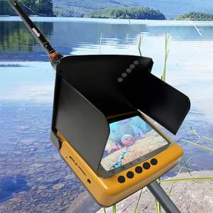Caméra de pêche <span class=keywords><strong>sous</strong></span>-marine ultra-claire EYEWA de 5 pouces, prend en charge la prise de photos et la vidéo, pêche hivernale avec 8 LED infrarouges pour la vision nocturne - Product Image 2