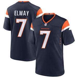 Nuevo Uniforme del Equipo de los Denver Broncos para Hombre 2025, Camiseta de Fútbol Americano con Logotipos Cosidos y Bordados, Ropa Deportiva para Jóvenes y Niños - Product Image 3
