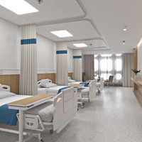 Conception d'Espaces Médicaux pour Salles d'Examen Ambulatoires, Rénovation de Départements de Cliniques Anciennes, Service Complet de Fourniture et de Construction