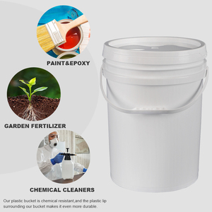 Tapa a prueba de manipulaciones Grado alimenticio <span class=keywords><strong>25</strong></span> <span class=keywords><strong>litros</strong></span> 6,5 galones Cubo de plástico Tambores de plástico - Product Image 3