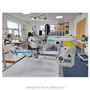 Máquina de Coser Industrial de Alta Calidad Jack JK-8740, 4 Agujas, 6 Hilos, de Brazo Libre, para Costura Plana e Interlock - Product Image 1