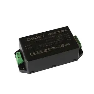 Çin fabrika AC-DC dönüştürücü 5V 12V 15V 24V 48V DC dönüştürücü terminalleri ile