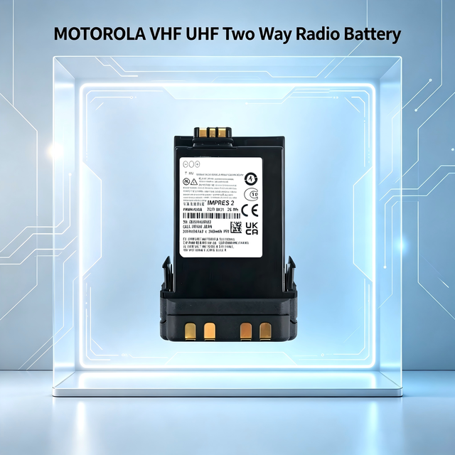 MOTOROLA PMNN4486A Rechargeable IMPRES 3400mAh Lithium Battery for APX6000 APX7000 APX8000 UHF Radio Two Way Radio Walkie Talkie