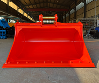Godet à boue ECR145 pour excavatrice 12-15 tonnes, robuste, avec bord vissé en acier Q345B/Q460, garantie 1 an