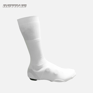Couvre-chaussures de cyclisme Aero avec logo personnalisé Couvre-chaussures de cyclisme demi-élastique Couvre-chaussures à bout de <span class=keywords><strong>vélo</strong></span> de vitesse - Product Image 4