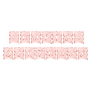 Artículos de Fiesta de Cumpleaños Color Rosa, Platos de Papel, Vasos, Servilletas, Mantel, Decoraciones para Mesa, Juego de Decoración de Cumpleaños de 60-80 Piezas - Product Image 5