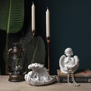 Eco-Friendly <strong>Resin</strong> Praying <strong>Angel</strong> Statue Elegant Religious <strong>Figurine</strong> for Home/Church Decor Inspirational Gift for Christians - Product Image 2