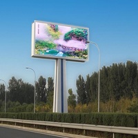 Panel de Pantalla a Todo Color para Exteriores con Sistema Novastar/Linsn/Huidu/Colorlight, 256x128mm 80x40 P4, Módulo de Pantalla LED con Controlador