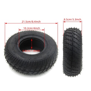 Neumáticos de Goma Todoterreno 2.80/2.50-4 para Monopatín y Patinete Eléctrico, Accesorios para Ruedas Inflables - Product Image 3