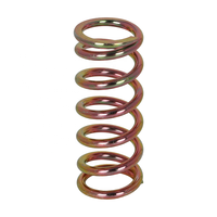 Ressort hélicoïdal robuste en acier 65Mn, plaqué zinc jaune, résistant à la corrosion, ressorts de compression pour suspension de camion