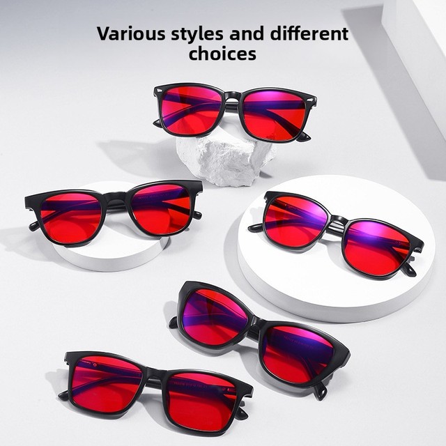 Sleep-Aid Blue-Light-Blocking Glasses Reflective Coating Ultraviolet Resistance Shielding Blue/Green Light Radiation