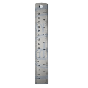 Regla de Acero Inoxidable de 6 Pulgadas (15 cm), Herramienta de Medición Manual para Arquitectos, Ingenieros, Estudiantes, Escala de Grado Médico - Product Image 1