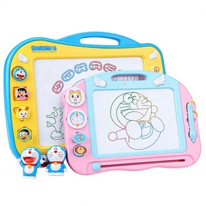 Tableau magnétique en plastique pour dessiner et écrire pour enfants (4-6 ans) – Jouet effaçable et coloré pour gribouiller - Product Image 1