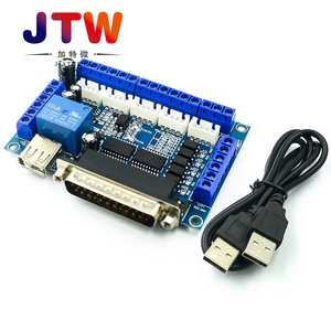 Carte d'interface de pilote de moteur pas à pas CNC 5 axes JTW Mach3 avec isolation par optocoupleur - Product Image 1
