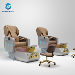 Sillón de Pedicura Moderno Europeo sin Plomería, de Fibra de Vidrio, Reclinable, para Spa, Silla de Pedicura para Técnicos de Uñas, Sillones para Baño de Pies para Salón de Manicura - Product Image 4