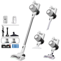 Aspirateur sans fil à LED, aspiration puissante, conception pour nettoyer et souffler la poussière, idéal pour les tapis, les poils d'animaux, l'usage domestique et hôtelier