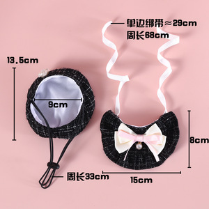 Verstelbare Luxe Slabbetjes Kat En Hond Halsband Sjaal Hond Bandana 'S En Driehoekige Strikjes Voor Verzorging - Product Image 5